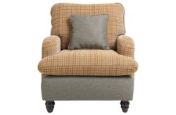 Collection Watson Tweed Fabric Chair - Natural